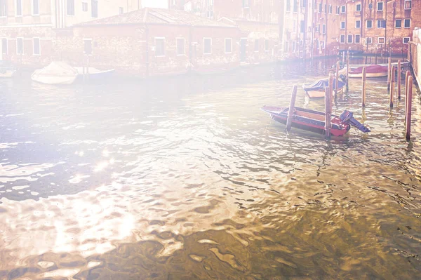 Venecia Abandonada Amanecer Estilo Contemporáneo Museum City Está Situada Través —  Fotos de Stock