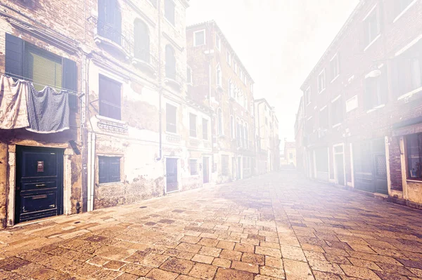 Verlassenes Venedig Morgengrauen Zeitgenössischem Stil Die Museumsstadt Erstreckt Sich Über — Stockfoto