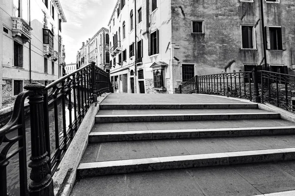 Venecia Abandonada Blanco Negro Museum City Está Situada Través Grupo —  Fotos de Stock