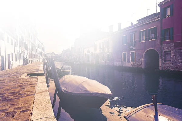 Verlassenes Venedig Morgengrauen Zeitgenössischem Stil Die Museumsstadt Erstreckt Sich Über — Stockfoto