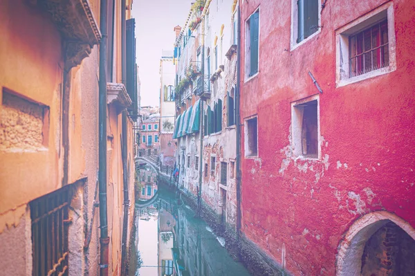 Veneza Deserta Efeito Cor Desbotada Museum City Está Situado Através — Fotografia de Stock