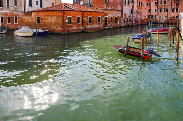 Deserted Streets Venice Museum City Situated Group Islands Separated Canals — Stock Photo, Image