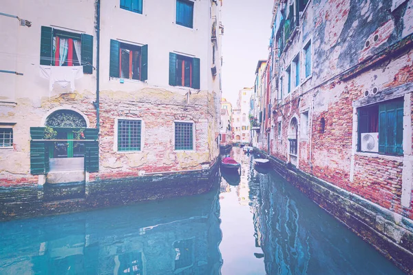 Veneza Deserta Efeito Cor Desbotada Museum City Está Situado Através — Fotografia de Stock