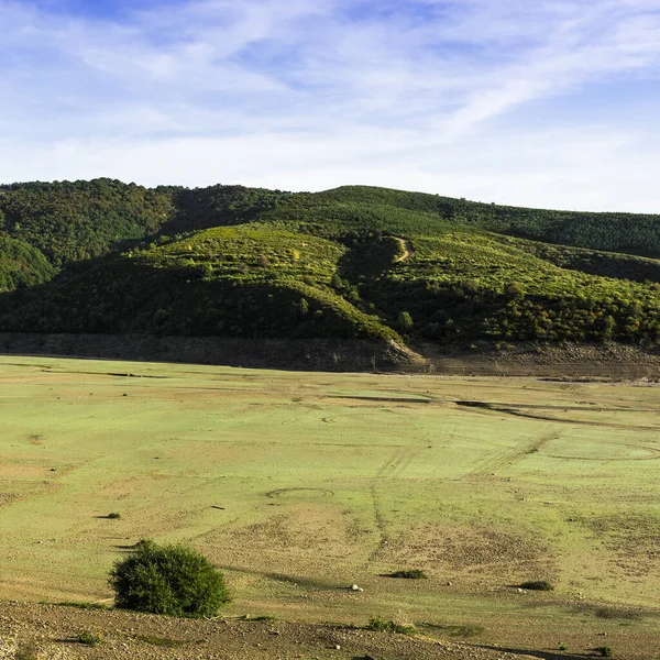 Bela Paisagem Espanha Com Vista Dramática Das Montanhas Cantábricas Cama — Fotografia de Stock