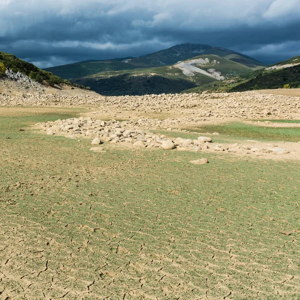 Prachtig Landschap Spanje Met Een Spectaculair Uitzicht Het Cantabrische Gebergte — Stockfoto
