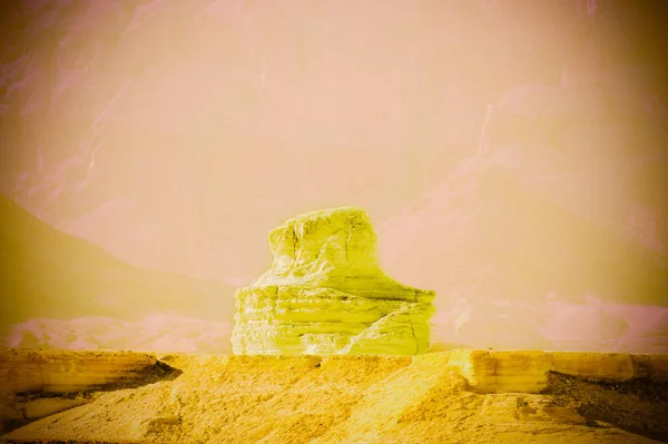 Rocky Hills Negev Desert Israel Breathtaking Landscape Rock Formations Southern — Stock Photo, Image