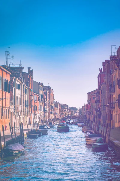 Veneza Deserta Efeito Cor Desbotada Museum City Está Situado Através — Fotografia de Stock