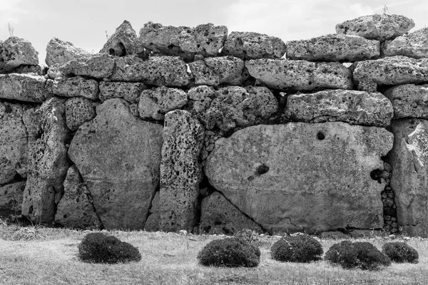 Templos Megalíticos Malta São Mais Antigas Estruturas Independentes Terra Imagem — Fotografia de Stock