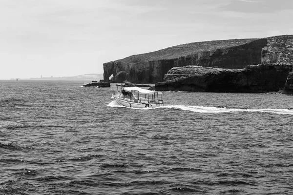 Comino Malý Ostrov Maltského Souostroví Mezi Ostrovy Malta Gozo Středozemním — Stock fotografie