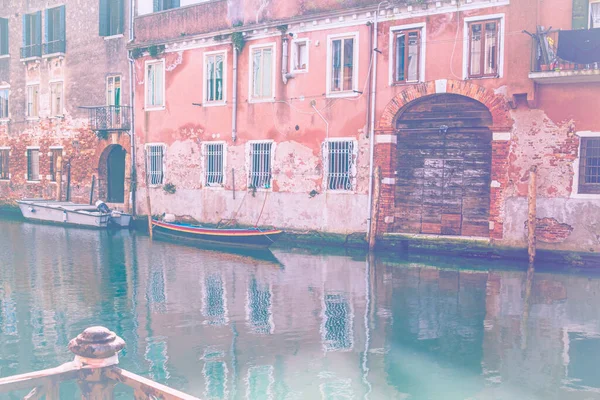 Veneza Deserta Efeito Cor Desbotada Museum City Está Situado Através — Fotografia de Stock