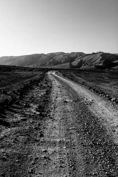 Rotsachtige Heuvels Van Negev Woestijn Israël Adembenemend Landschap Van Rotsformaties — Stockfoto
