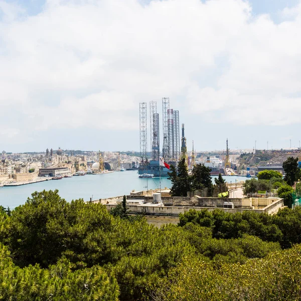 Структуры Верфи Порту Валлетта Мальте — стоковое фото