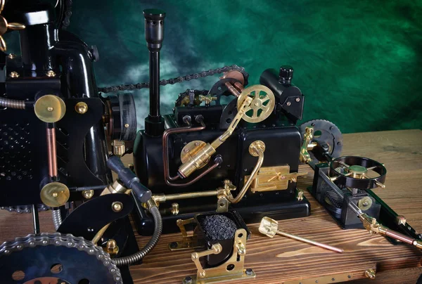Model silnika parowego — Zdjęcie stockowe