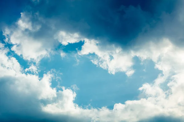 Драматичний Хмарний Пейзаж Сонячний Прожектор Фону — стокове фото