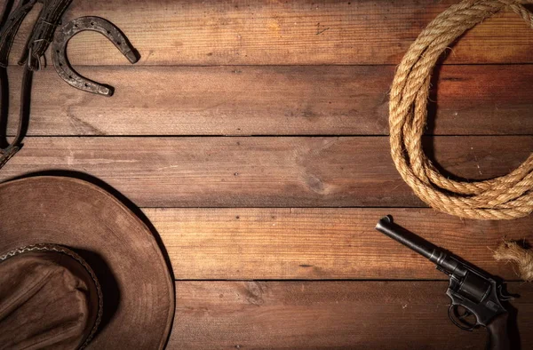 Mörk Cowboybakgrund — Stockfoto