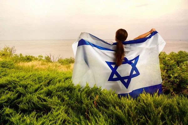 Kleines israelisches Mädchen — Stockfoto