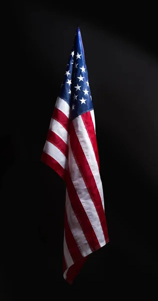Opknoping Amerikaanse vlag — Stockfoto