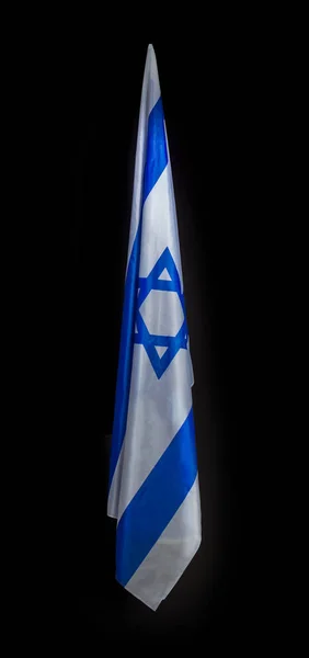 Κρεμαστή σημαία Ισραήλ — Φωτογραφία Αρχείου