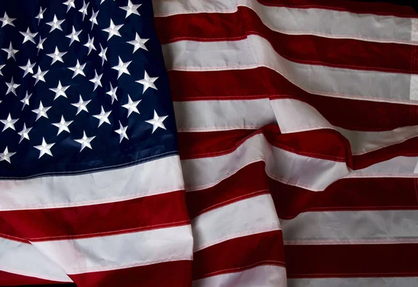 Wawing US Flag — Stock Photo, Image