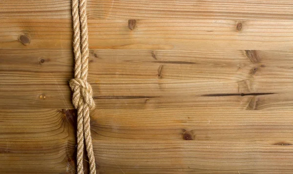 Nodo di legno di fondo mare — Foto Stock