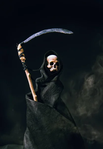 Grim Reaper donker — Stockfoto