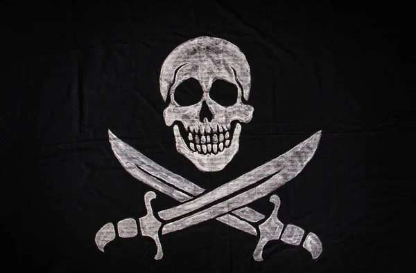 Bandera Jolly Roger — Foto de Stock