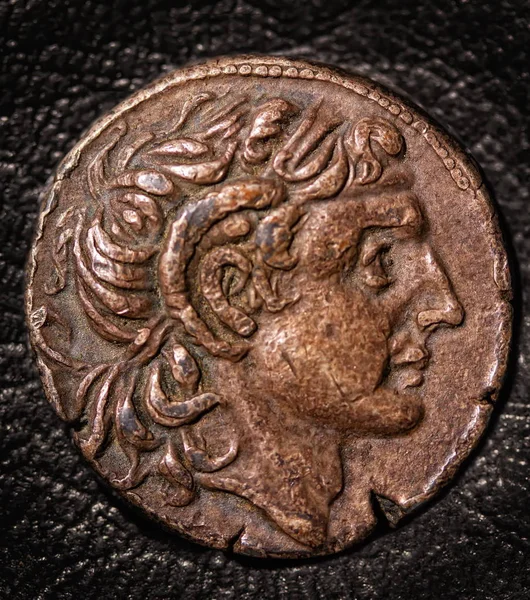 Stare monety greckie — Zdjęcie stockowe