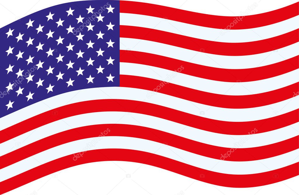 us flag simplle