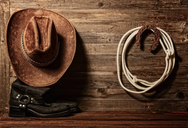 Zeer Roestige Oude Hoefijzer Symbool Van Veel Geluk Lasso Opknoping — Stockfoto