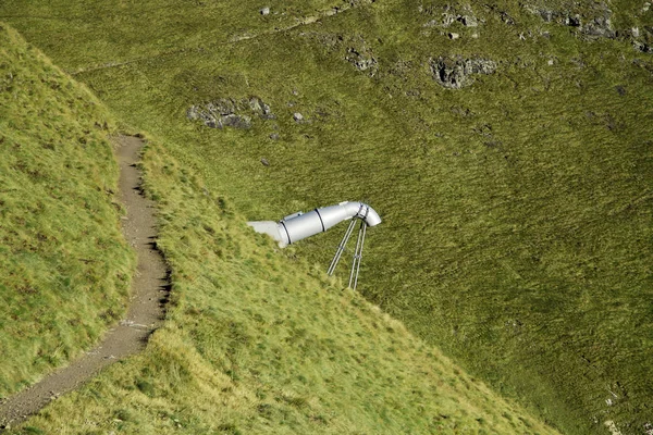 Explosión de gas anti-avalancha — Foto de Stock