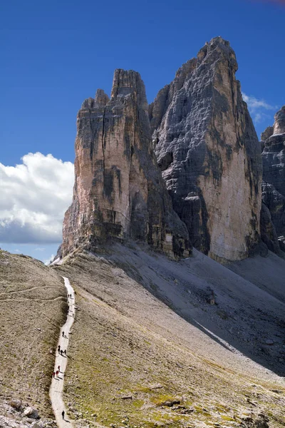 The Tre Cime di Lavaredo — 스톡 사진