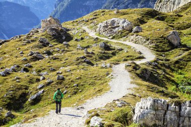 Dolomites, İtalya trekking
