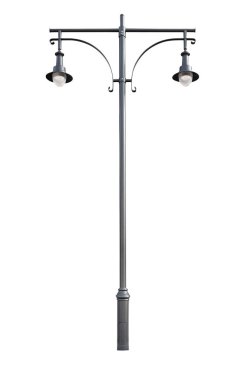 Sokak lambası direği, ıssız