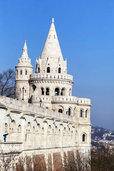 Fishermans Bastion i Budapest, Ungern — Stockfoto