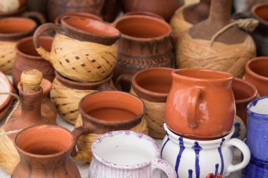 Çeşitli seramik Hatıra Eşyası. Eşya ve oyuncak Clay.