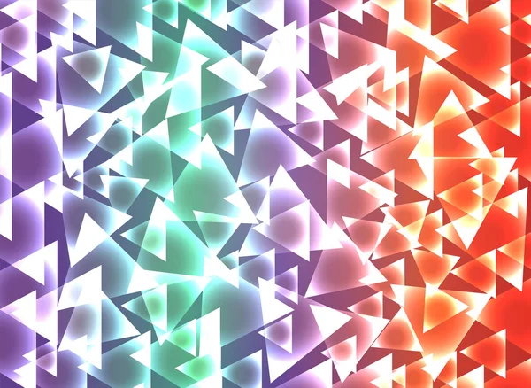Set triangulars background — Stock vektor
