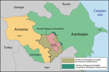 Artsakh ya da Dağlık Karabağ Cumhuriyeti Güney Kafkasya 'da kısmen tanınan bir ülkedir.