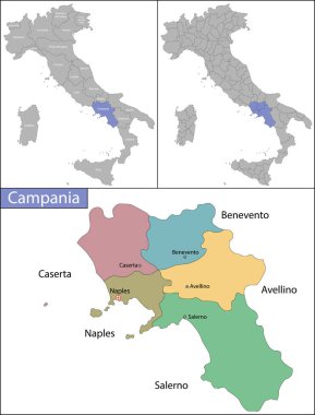 Campania, İtalya yarımadasında yer alan bir şehirdir.