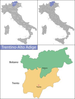 Trentino-Alto Adige İtalya 'nın kuzeyinde bir bölgedir.
