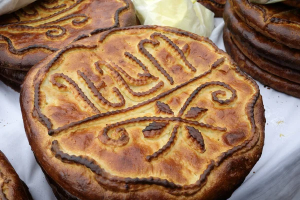 Süße Vanilletortillas Gefüllt Mit Butter Mehl Zucker Armenien — Stockfoto