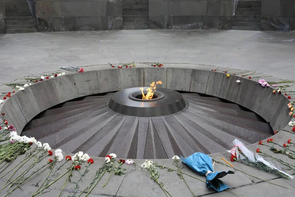 Подробности Геноциде Армян Ереване — стоковое фото