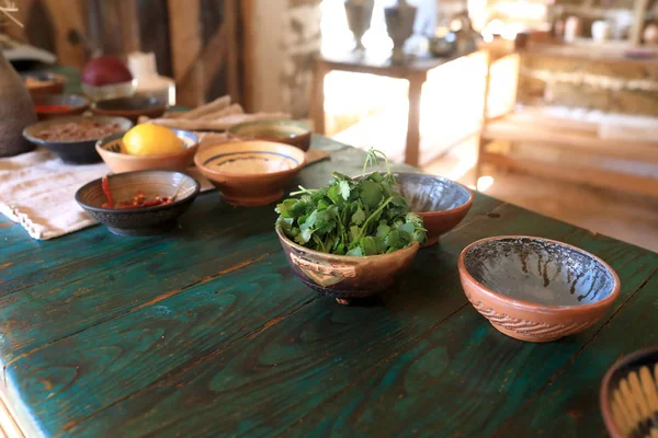 Ingredientes para la preparación de salsa — Foto de Stock