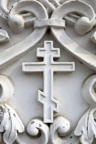 Deel muur van de kerk — Stockfoto