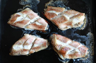 Levrek pişirme filetosu