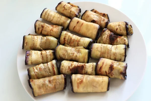 Cheese Stuffed Eggplant — Stock Photo, Image