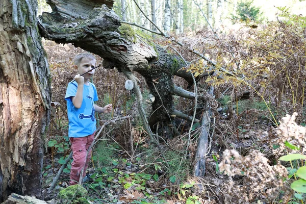 Orman çocuğu — Stok fotoğraf