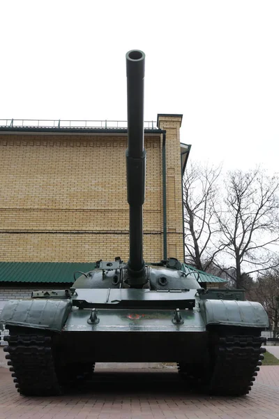 Pohled Starý Sovětský Hlavní Bojový Tank Kislovodsk Rusko — Stock fotografie