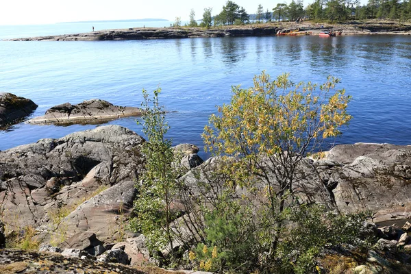 国立公園の風景Ladoga Skerries Karelia — ストック写真