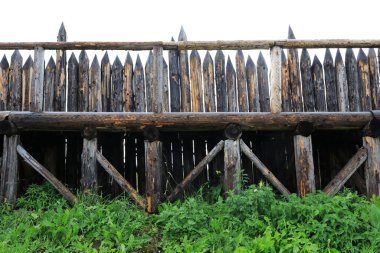 Viking köyü, Karelia 'nın ahşap çayırlarının detayları.