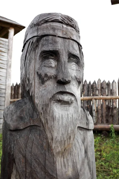 Deus Escandinavo Templo Viking Verão — Fotografia de Stock